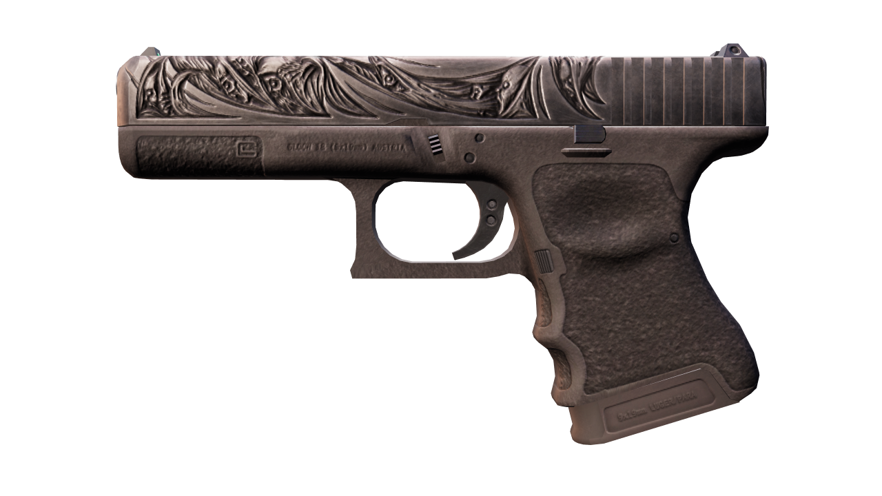 Front view of Glock-18 | Wraiths