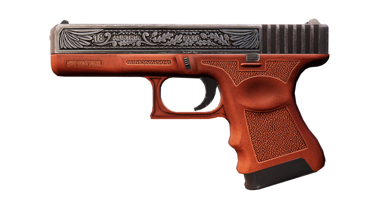 Front view of Glock-18 | Royal Legion