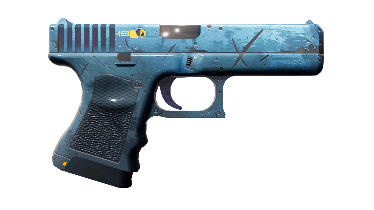 Back view of Glock-18 | Off World
