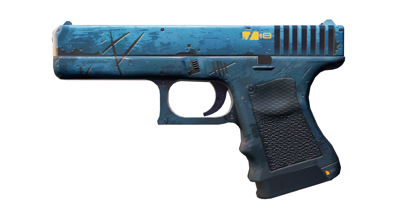 Front view of Glock-18 | Off World