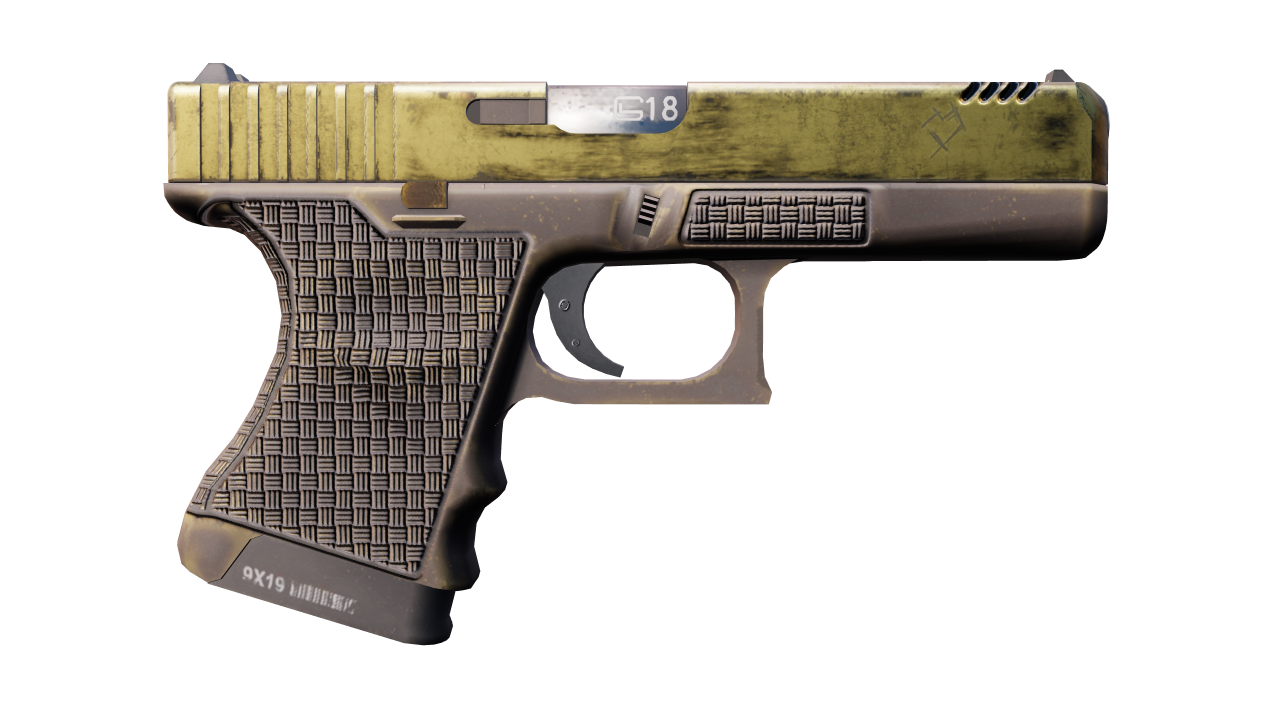 Back view of Glock-18 | Warhawk