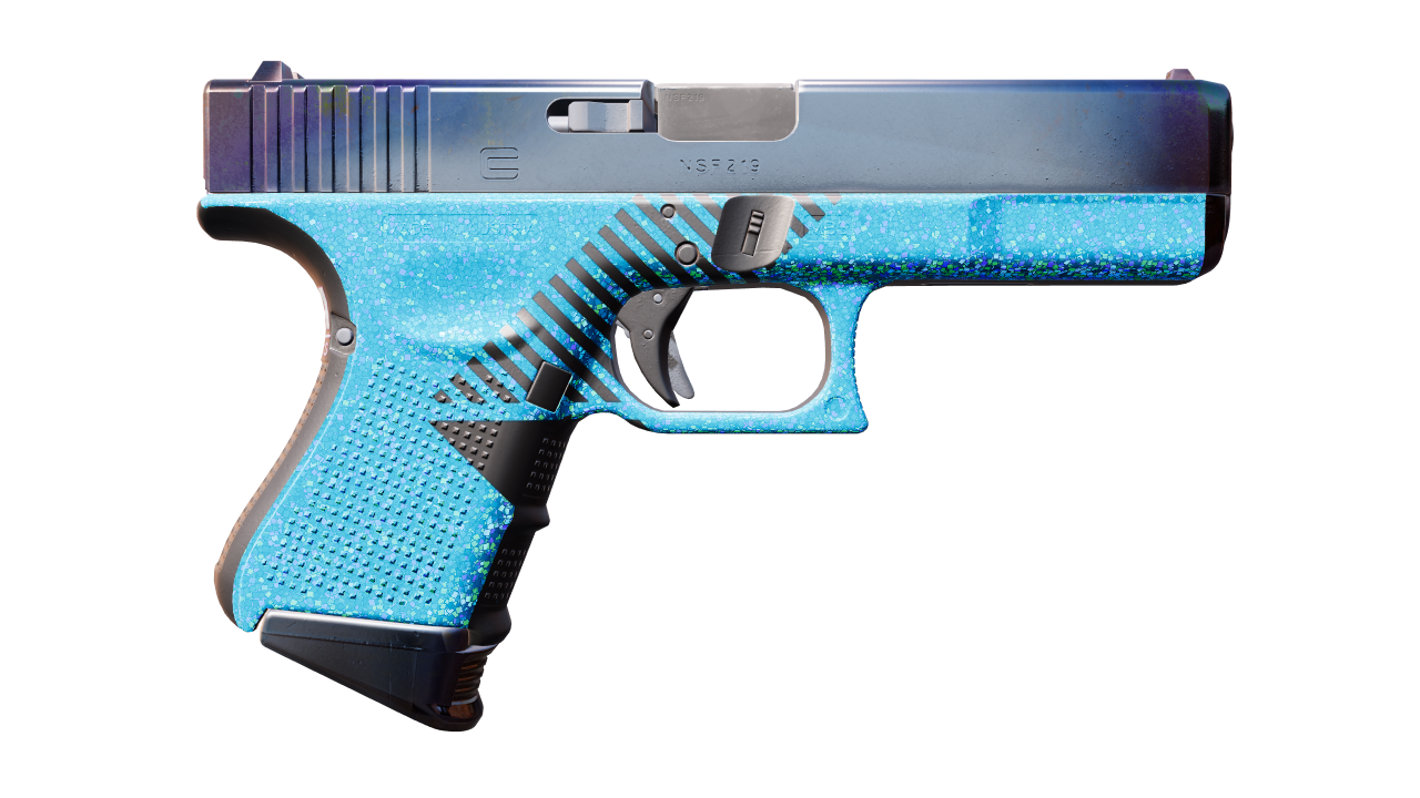 Back view of Glock-18 | AXIA