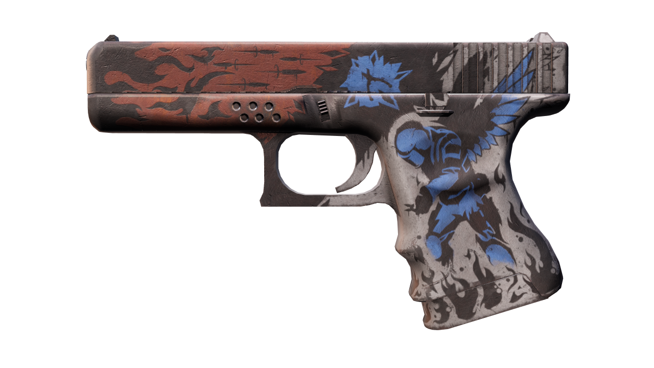 Front view of Glock-18 | Sacrifice