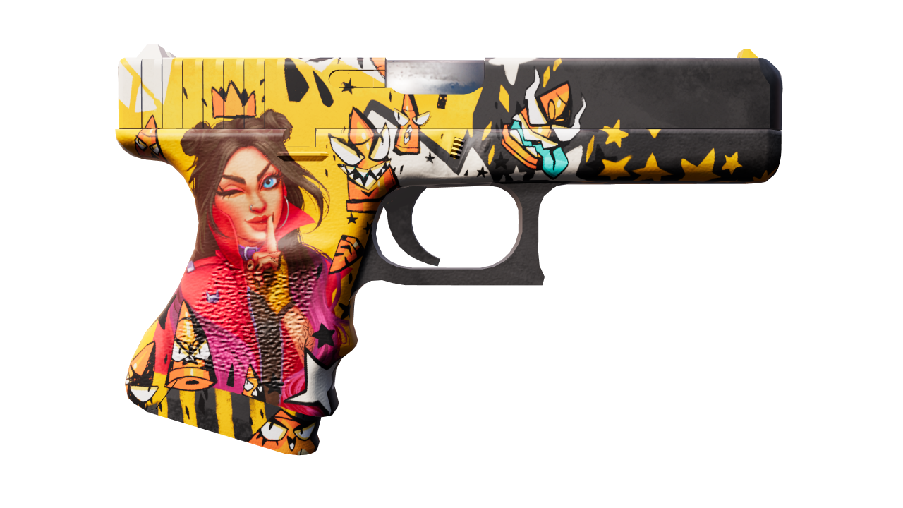 Back view of Glock-18 | Bullet Queen