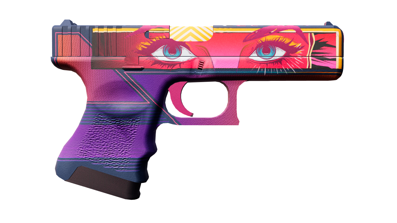 Back view of Glock-18 | Vogue
