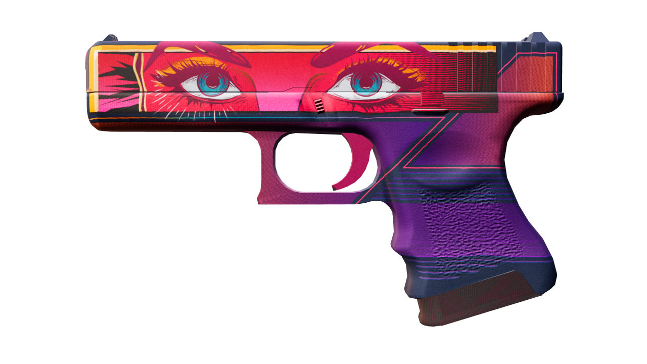 Front view of Glock-18 | Vogue