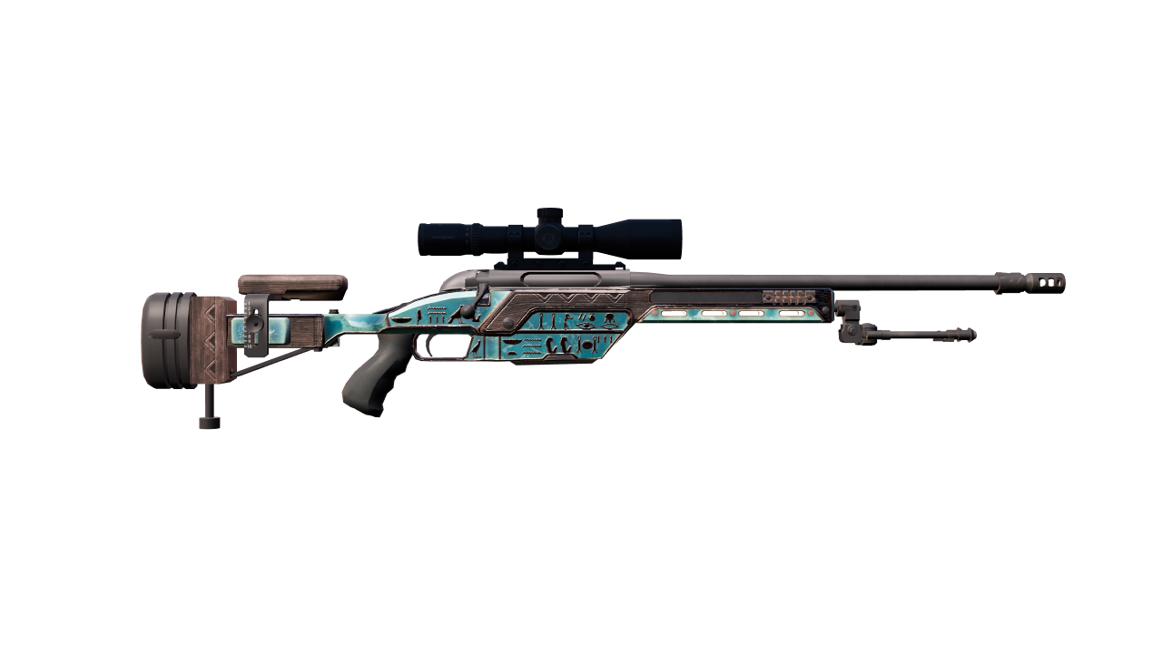 Back view of SSG 08 | Azure Glyph