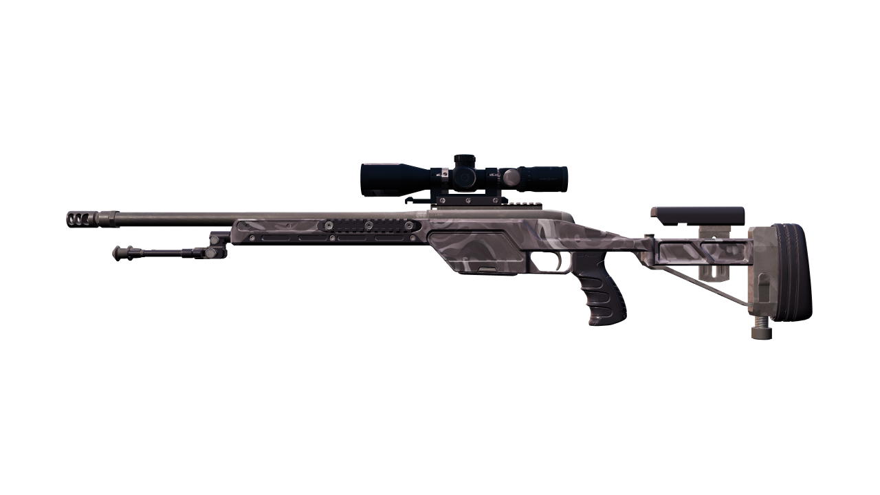 Front view of SSG 08 | Grey Smoke