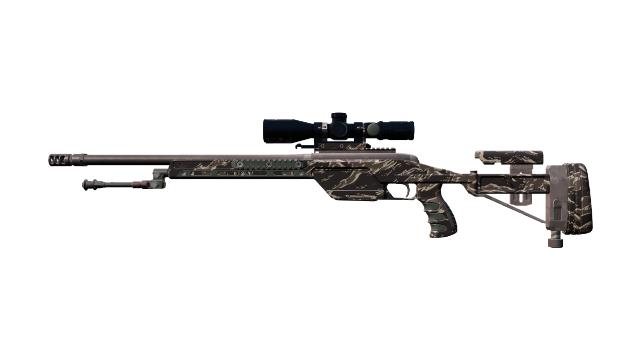 Front view of SSG 08 | Tiger Tear