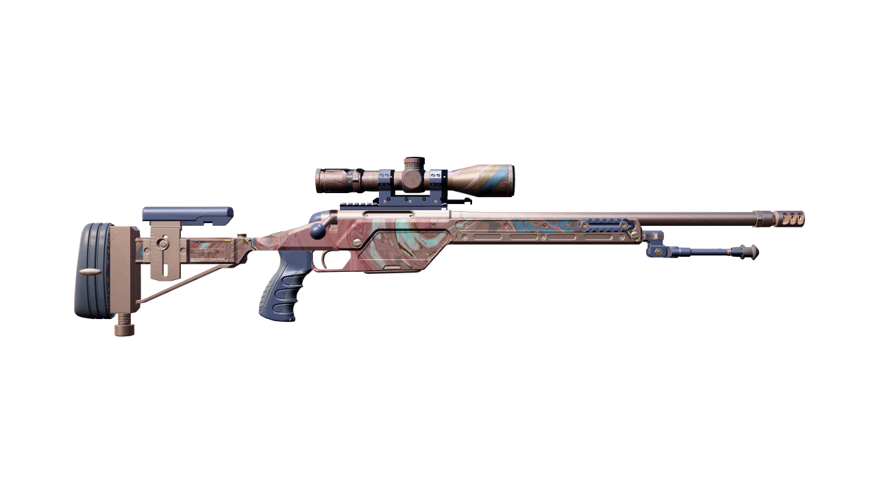 Back view of SSG 08 | Blush Pour