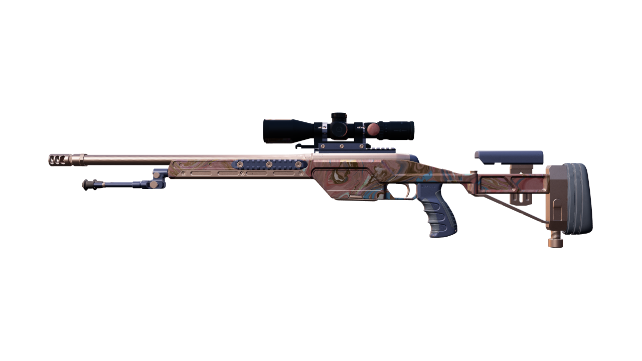 Front view of SSG 08 | Blush Pour