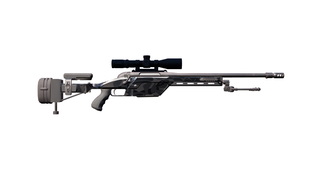 Back view of SSG 08 | Dark Water