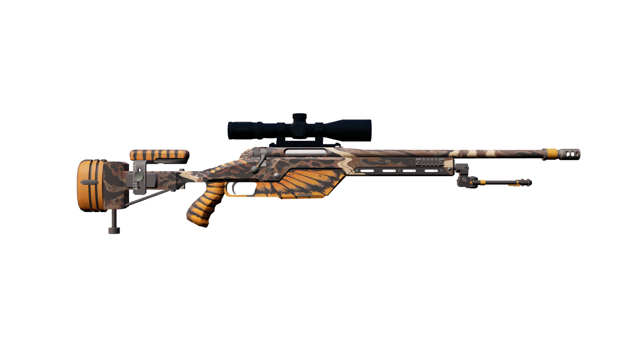 Back view of SSG 08 | Death's Head