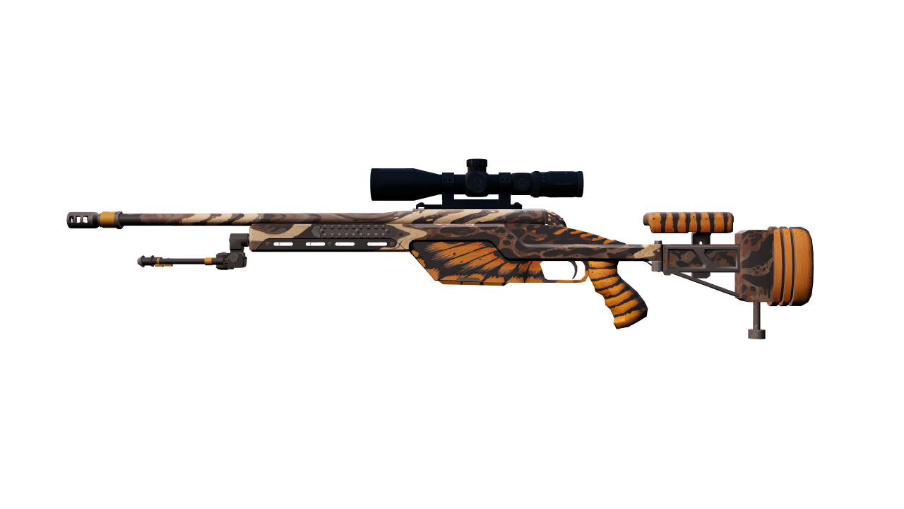 Front view of SSG 08 | Death's Head