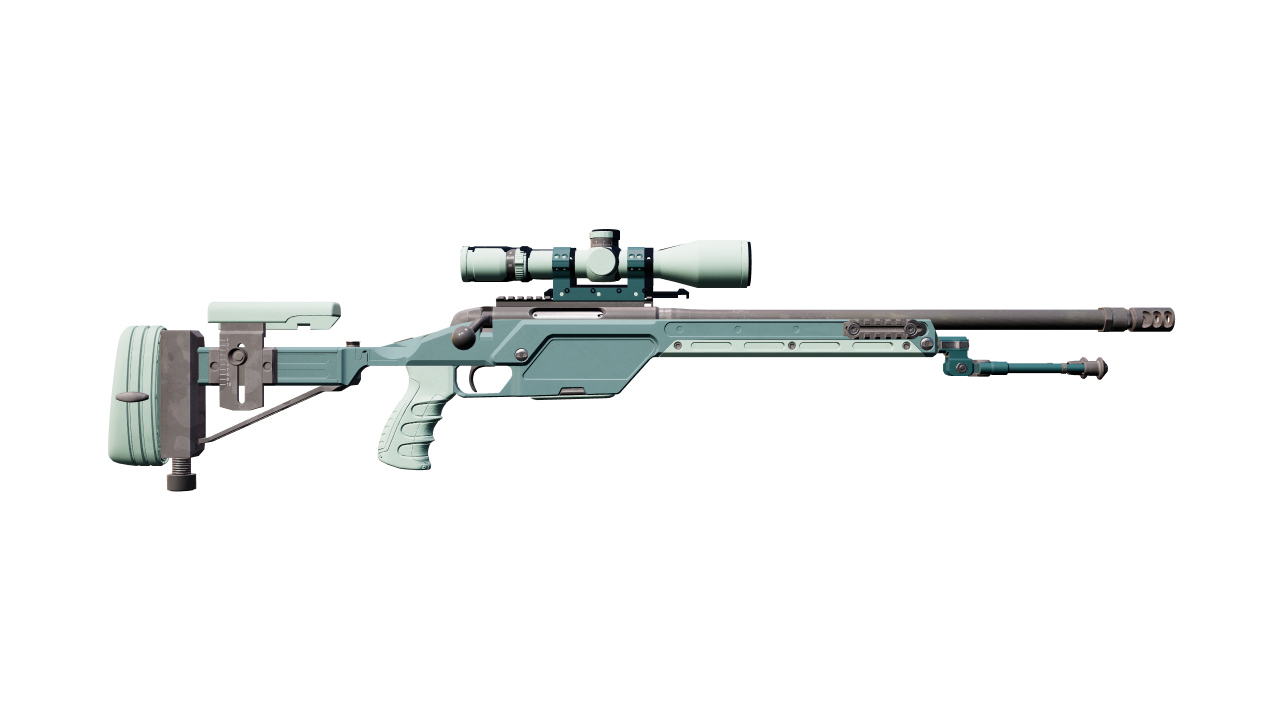 Back view of SSG 08 | Blue Spruce