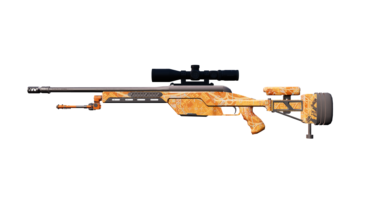 Front view of SSG 08 | Threat Detected