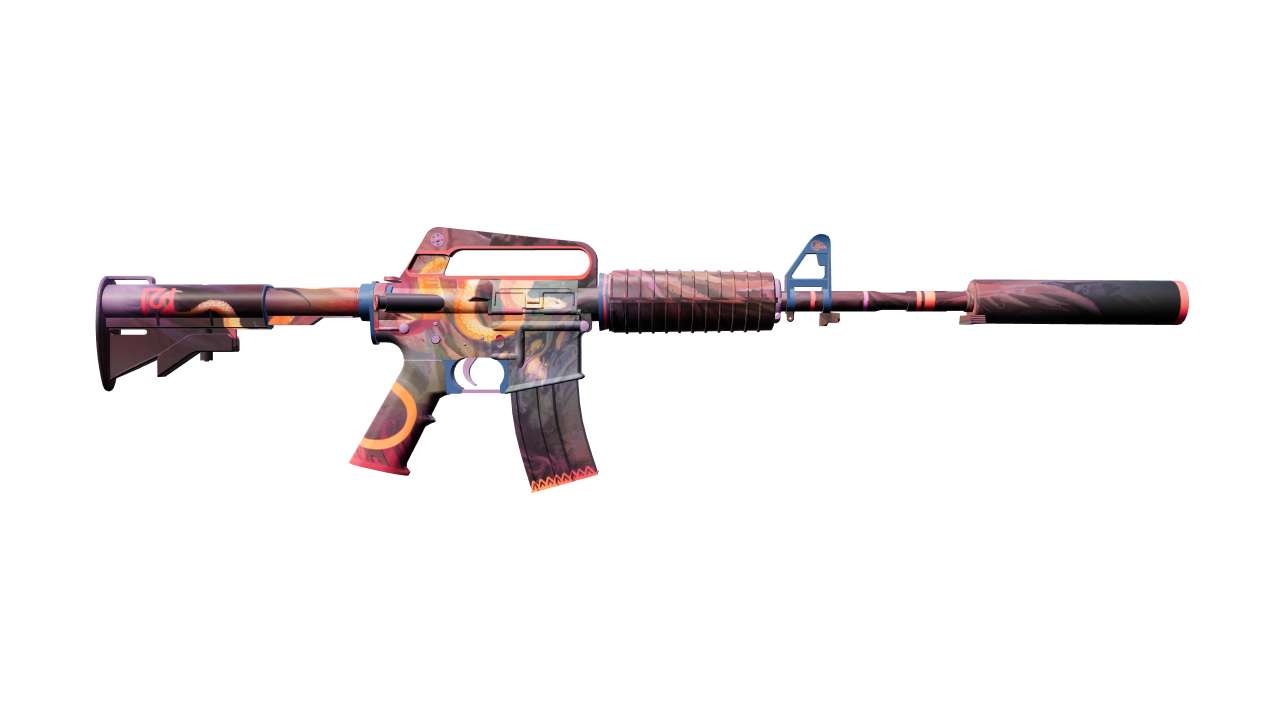 Back view of M4A1-S | Welcome to the Jungle
