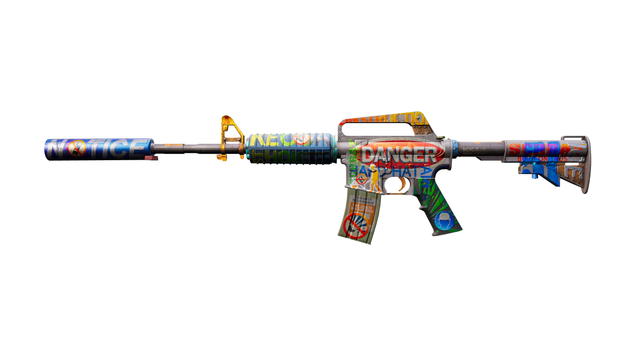 Front view of M4A1-S | Imminent Danger