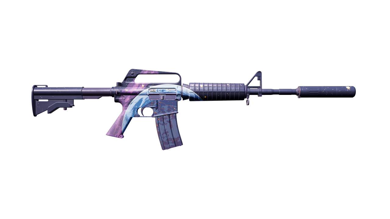 Back view of M4A1-S | Stratosphere