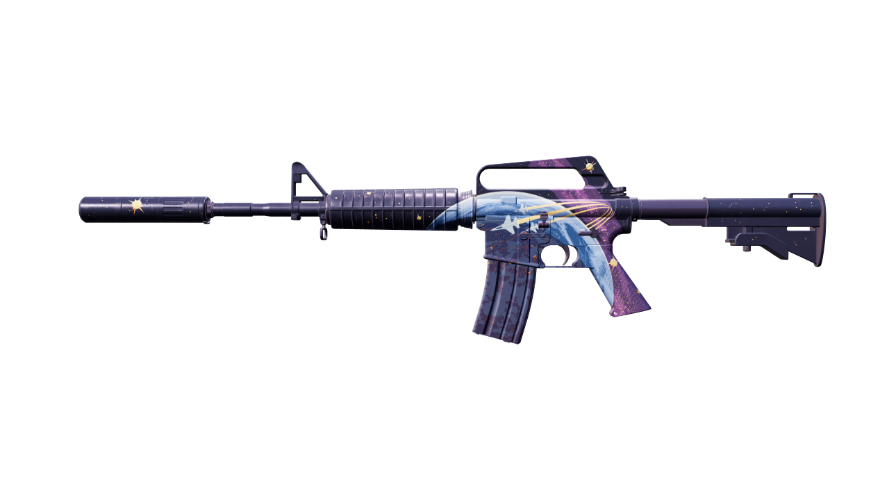 Front view of M4A1-S | Stratosphere