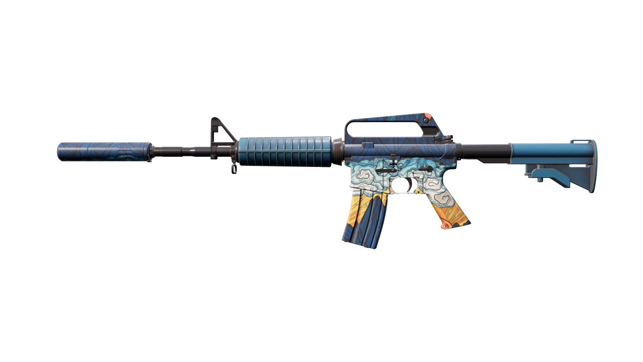 Front view of M4A1-S | Solitude