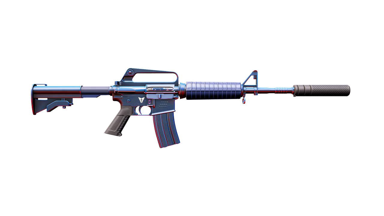 Back view of M4A1-S | Liquidation
