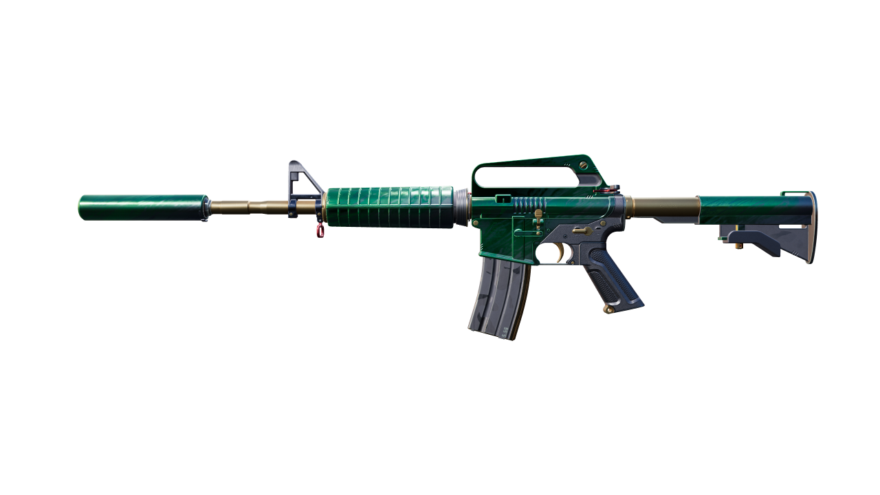 Front view of M4A1-S | Electrum