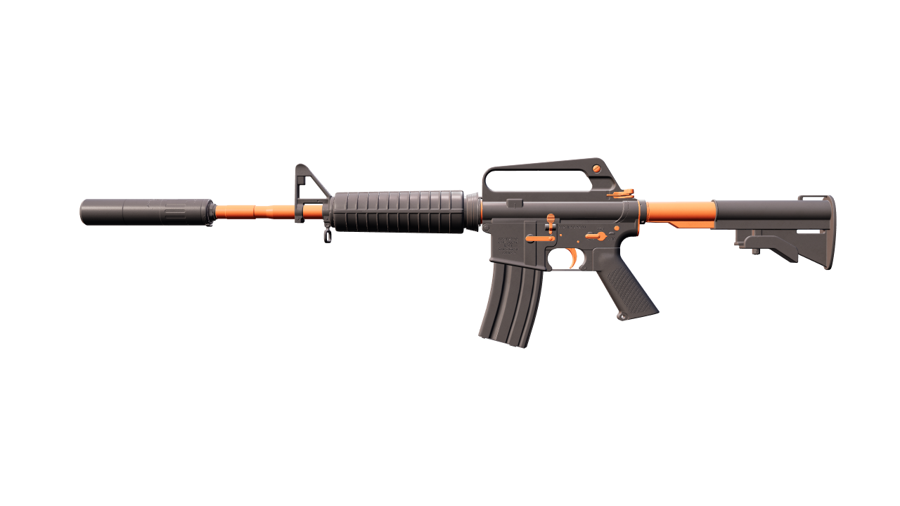Front view of M4A1-S | Nitro