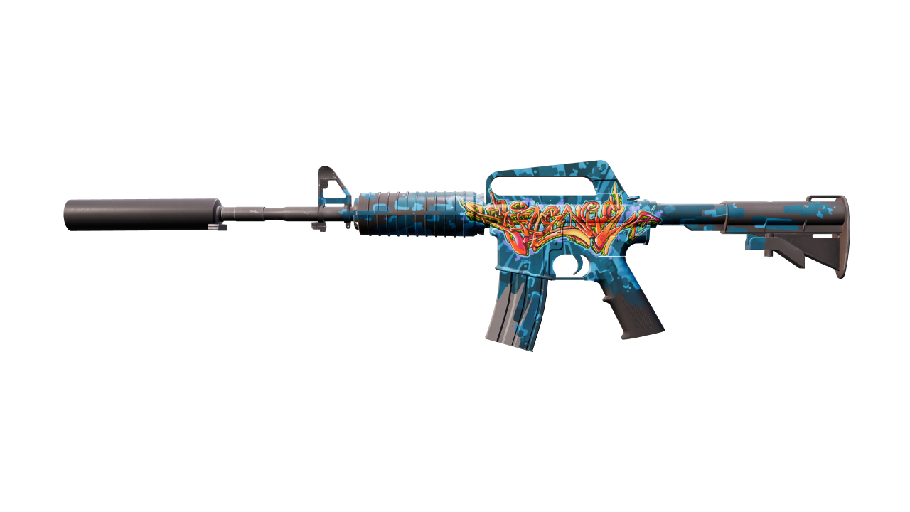 Front view of M4A1-S | Master Piece