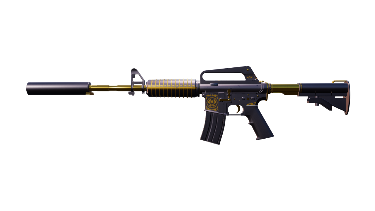 Front view of M4A1-S | Knight