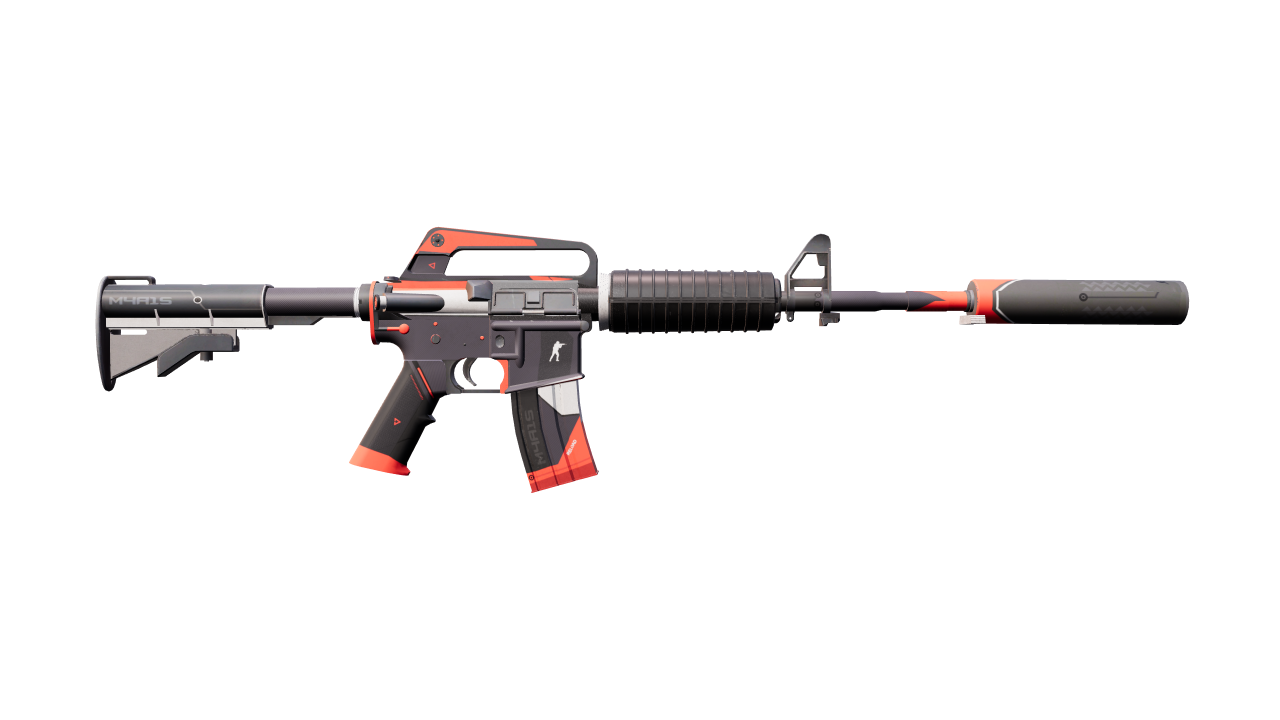 Back view of M4A1-S | Cyrex