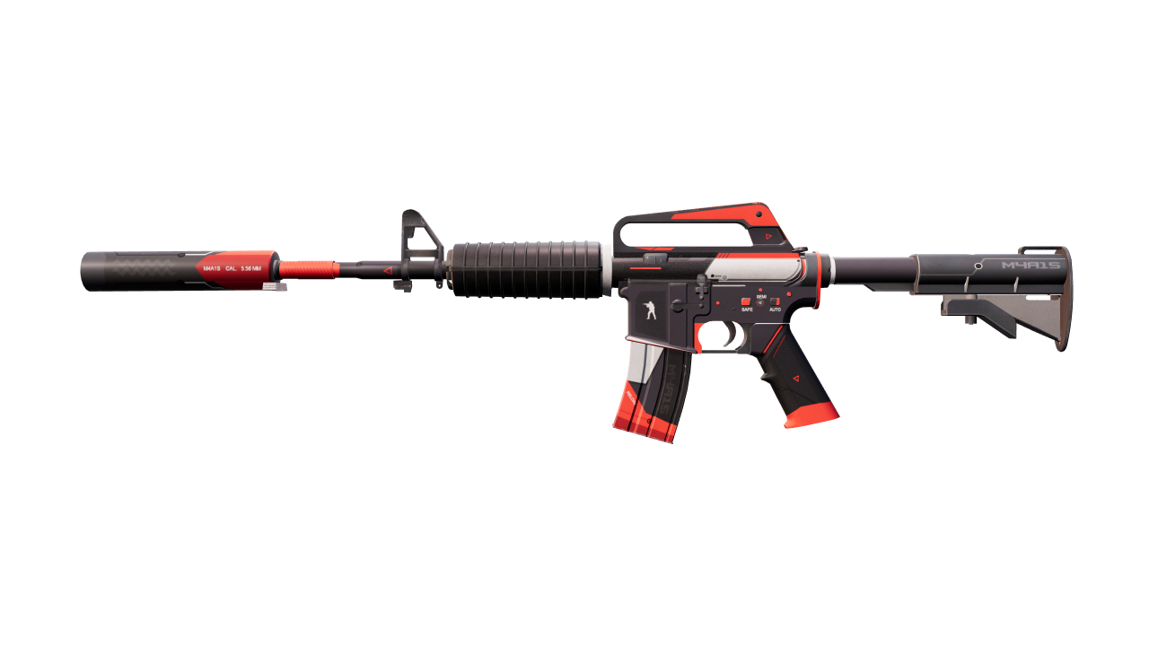 Front view of M4A1-S | Cyrex