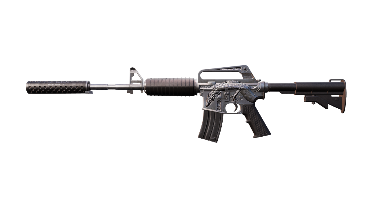 Front view of M4A1-S | Basilisk