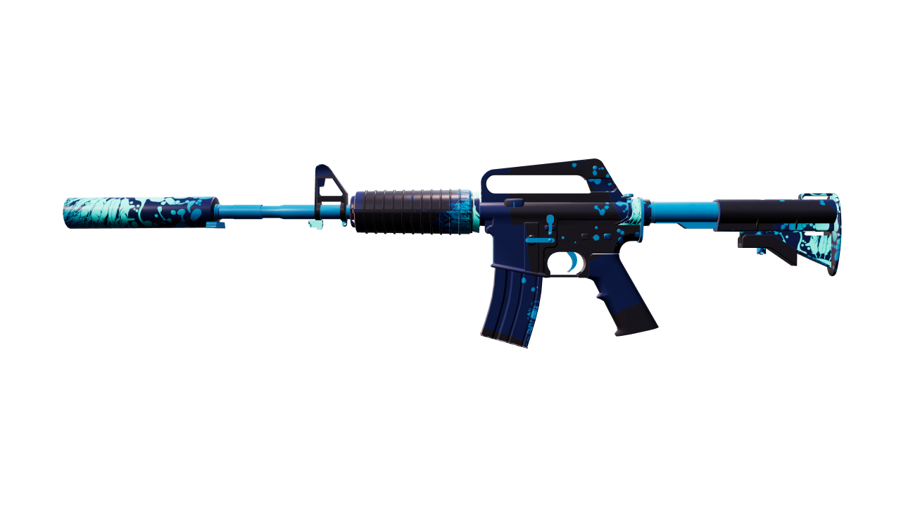 Front view of M4A1-S | Icarus Fell