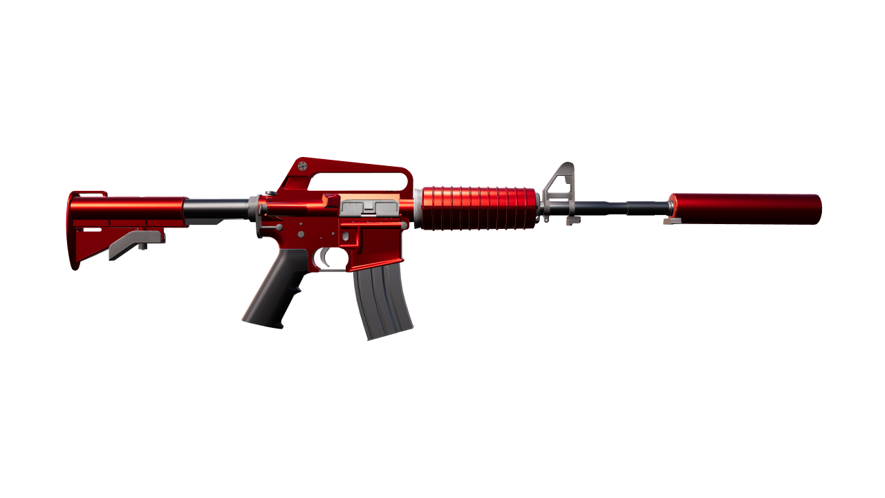 Back view of M4A1-S | Hot Rod
