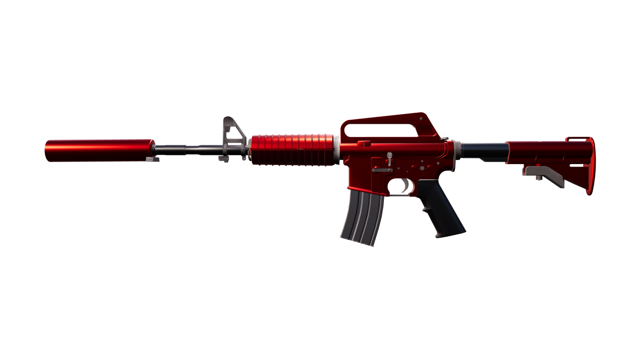Front view of M4A1-S | Hot Rod
