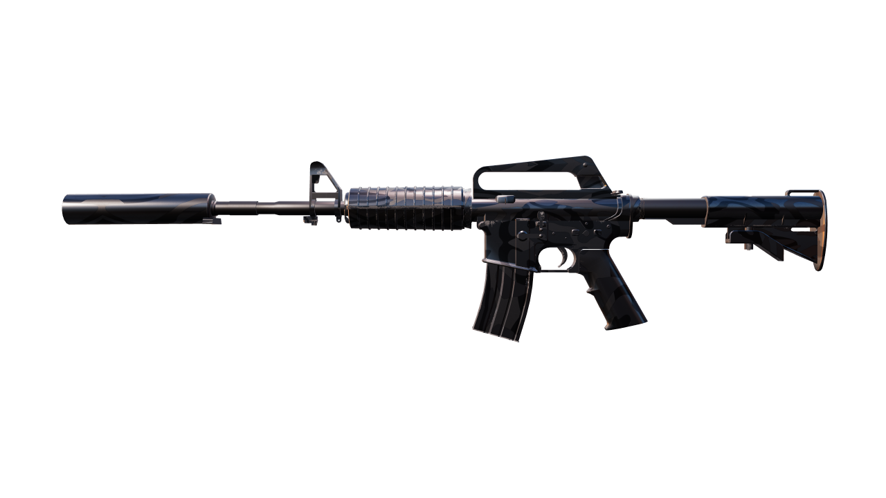 Front view of M4A1-S | Dark Water