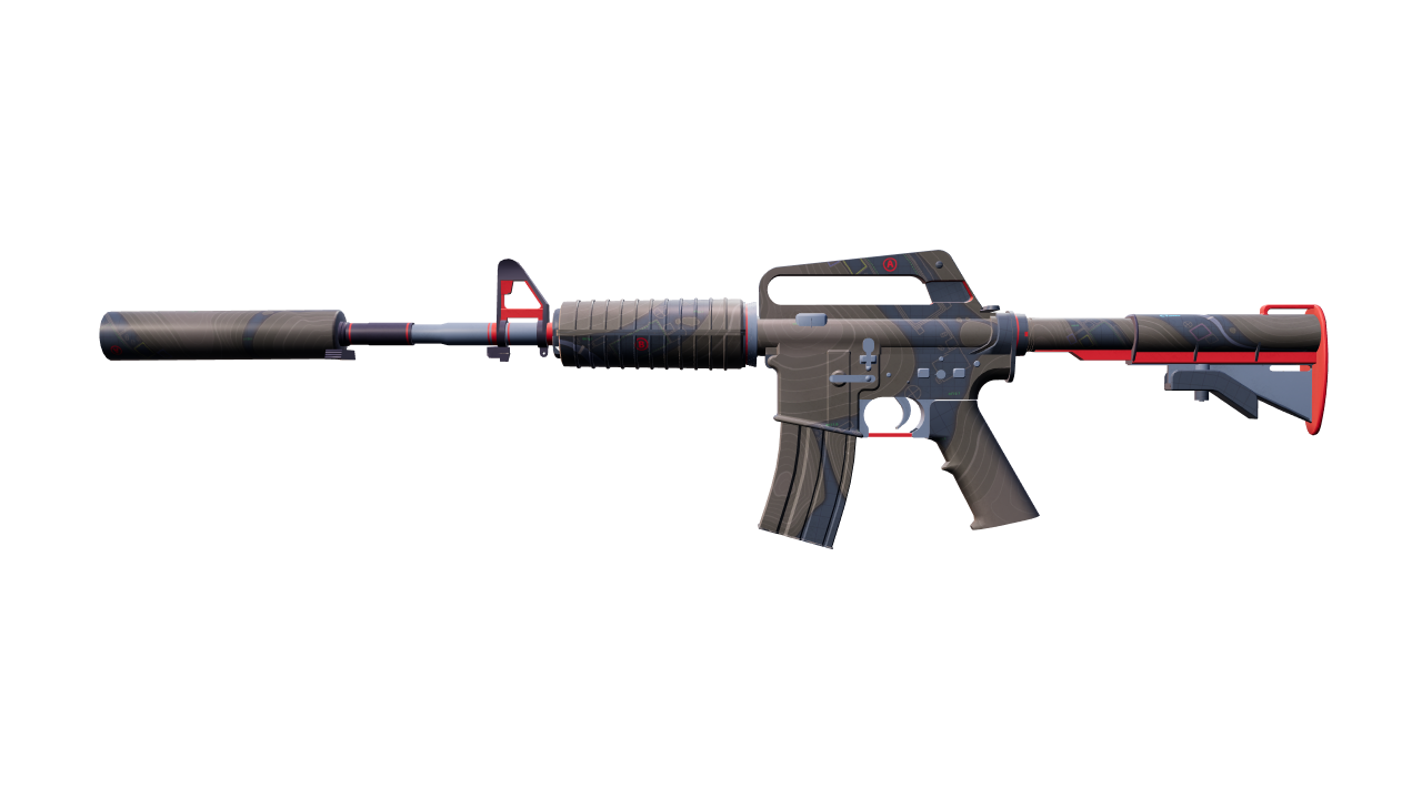 Front view of M4A1-S | Briefing