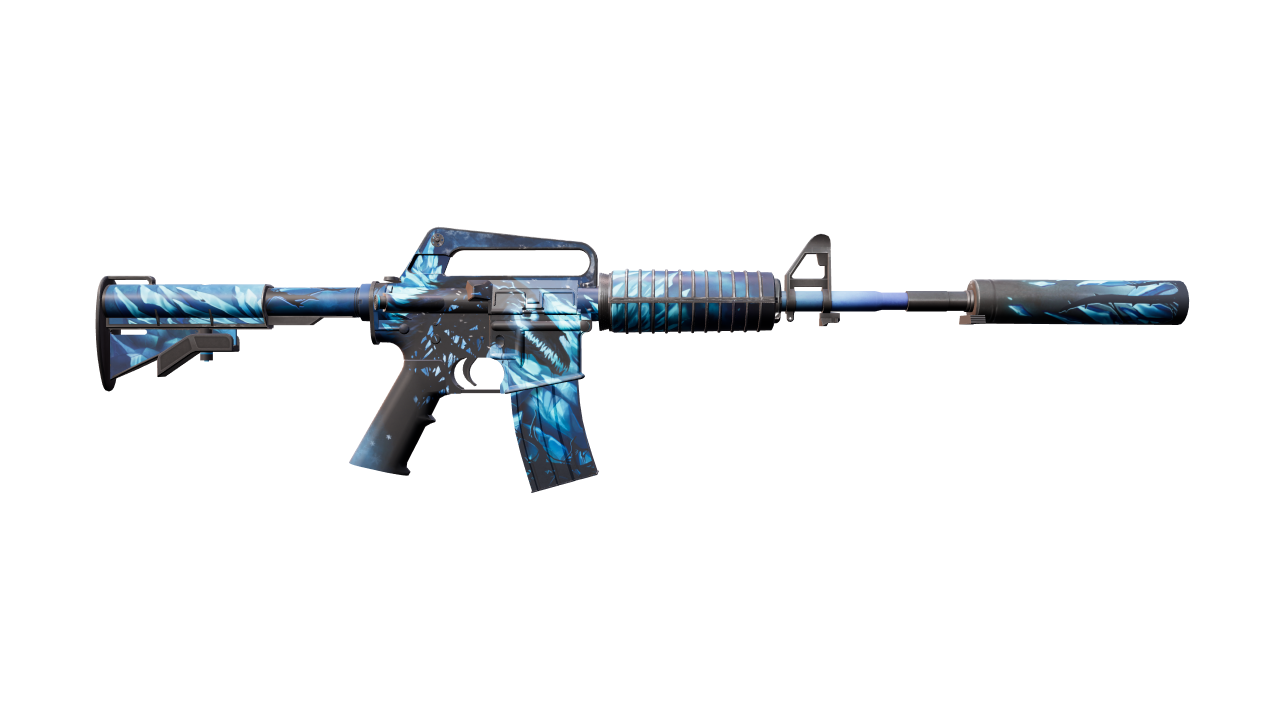Back view of M4A1-S | Nightmare