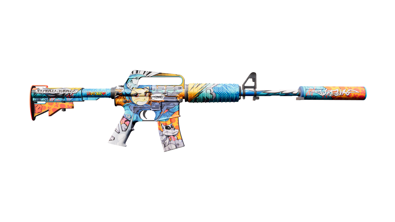 Back view of M4A1-S | Player Two