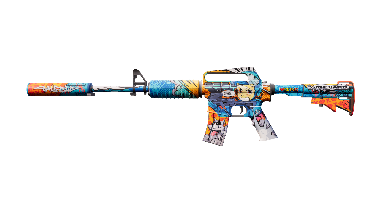 Front view of M4A1-S | Player Two