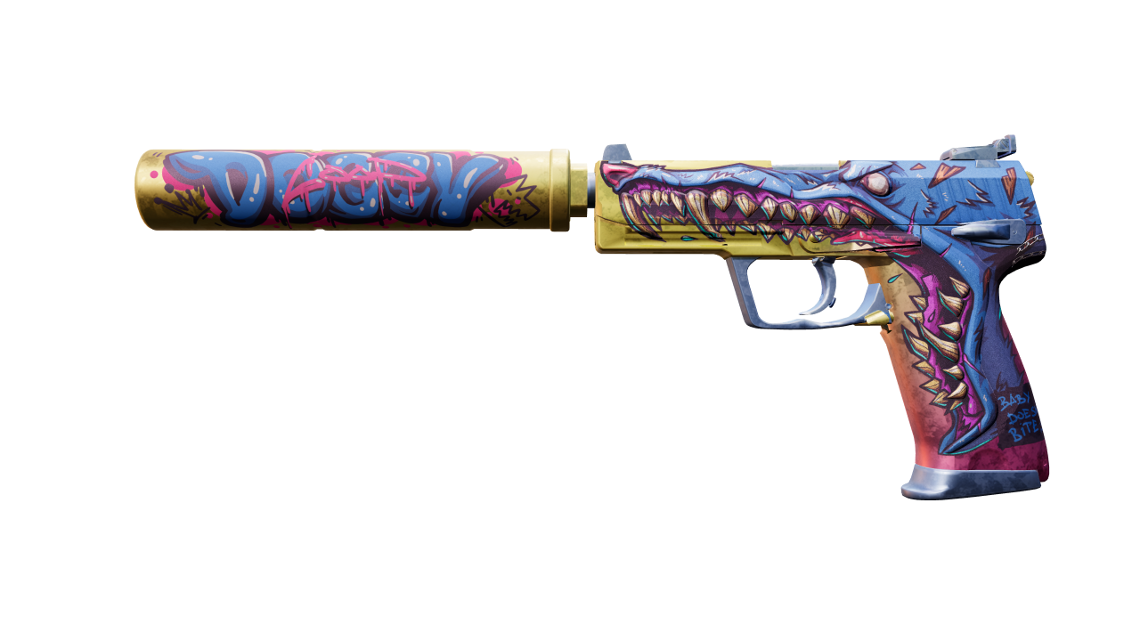 Front view of USP-S | Jawbreaker