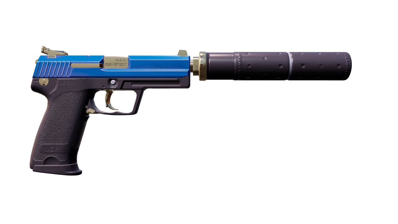 Back view of USP-S | Royal Guard