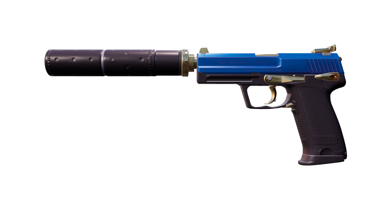 Front view of USP-S | Royal Guard