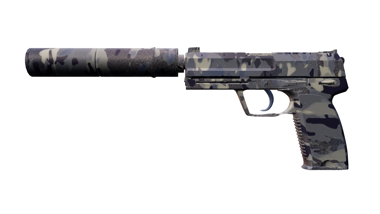 Front view of USP-S | Night Ops