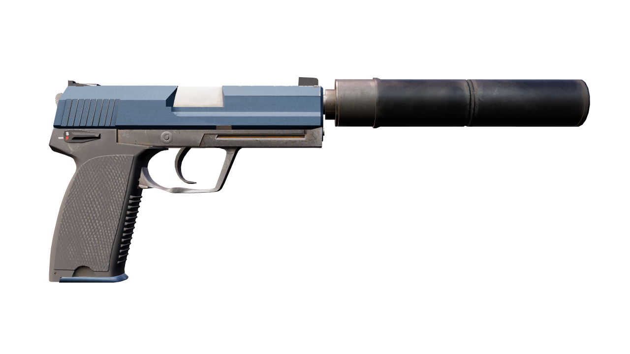 Back view of USP-S | Guardian