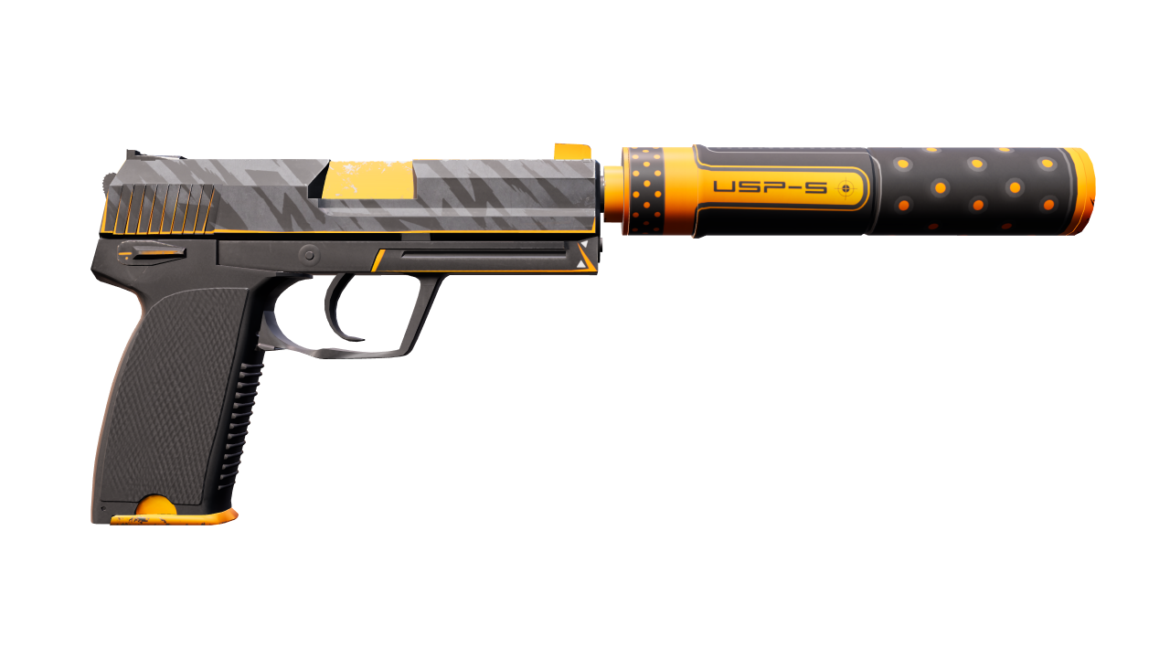 Back view of USP-S | Orion