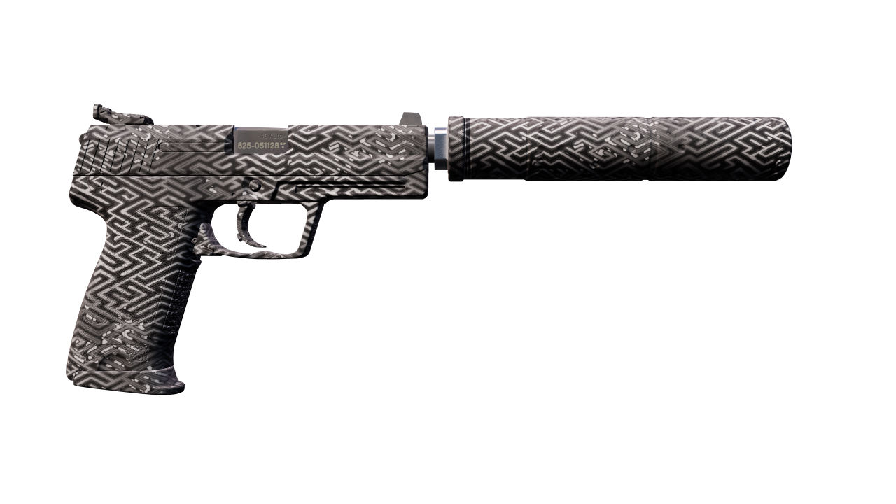 Back view of USP-S | Pathfinder