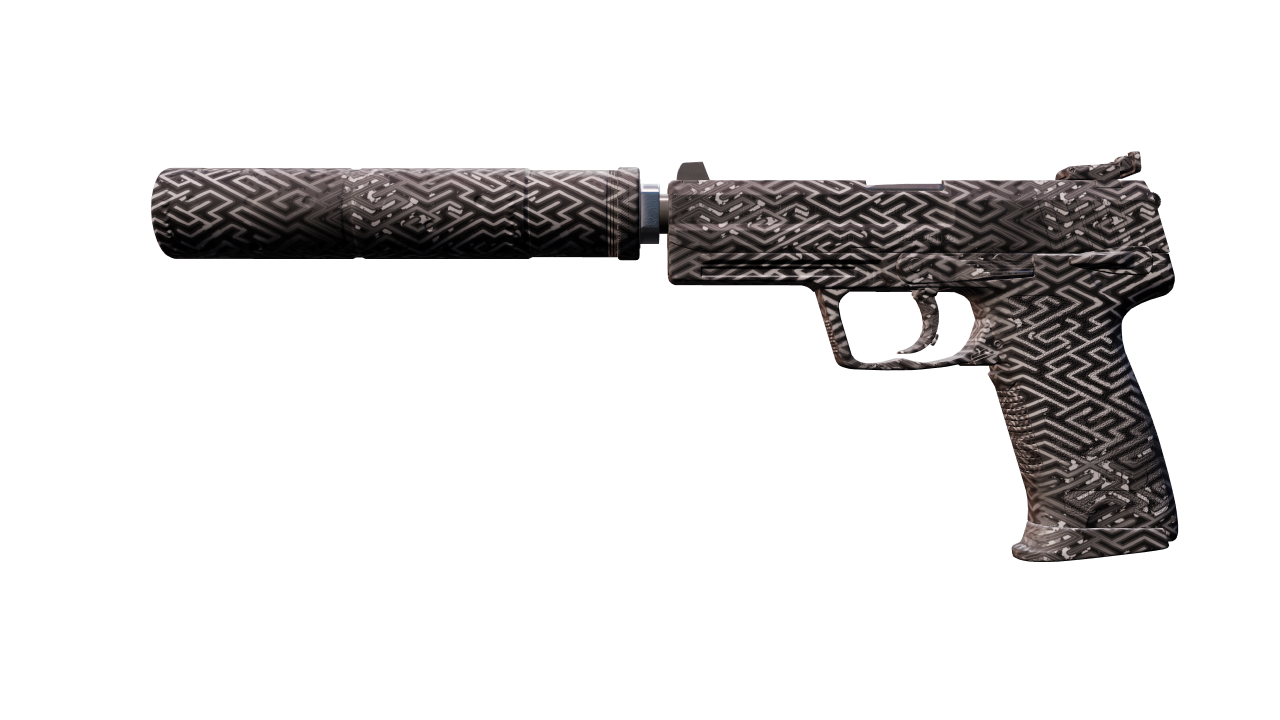 Front view of USP-S | Pathfinder