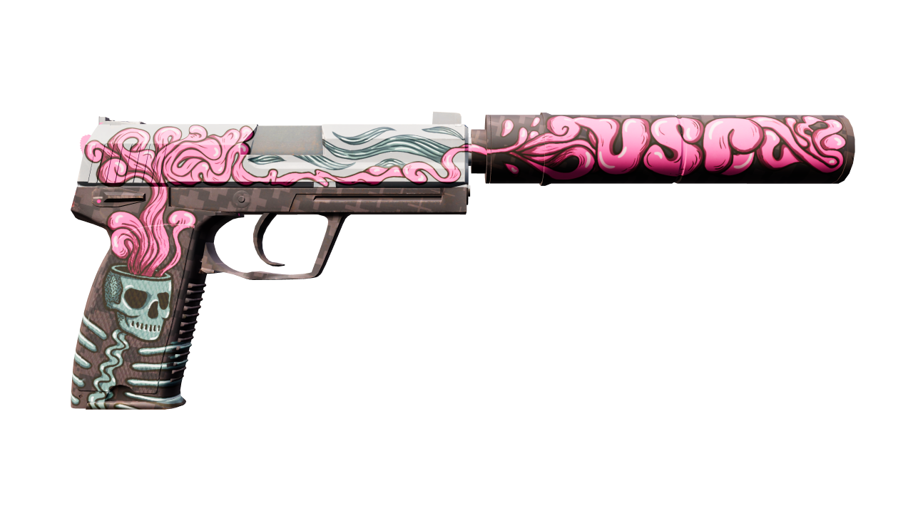Back view of USP-S | Cortex